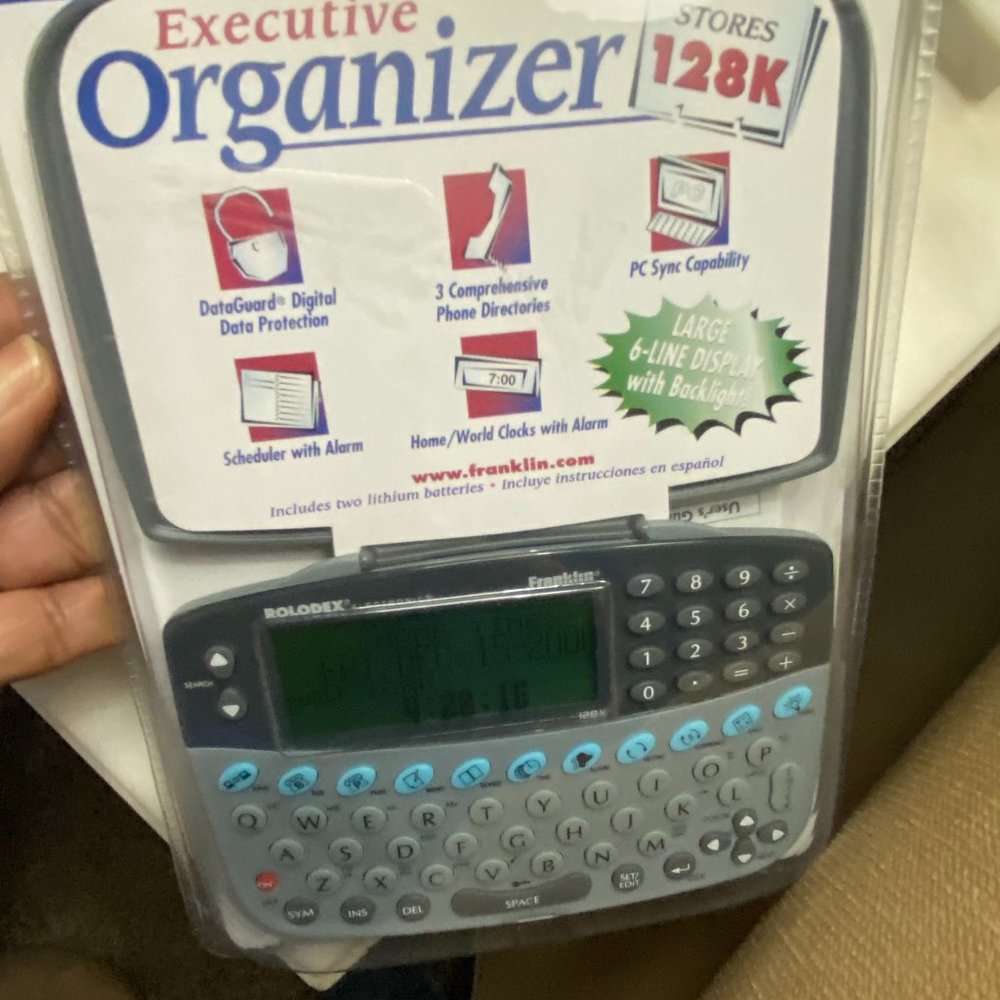 Rolodex Electronic Executive Organizer (still sealed in package)